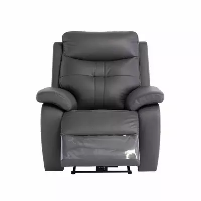 Verona Electric Reclining Chair - Charcoal